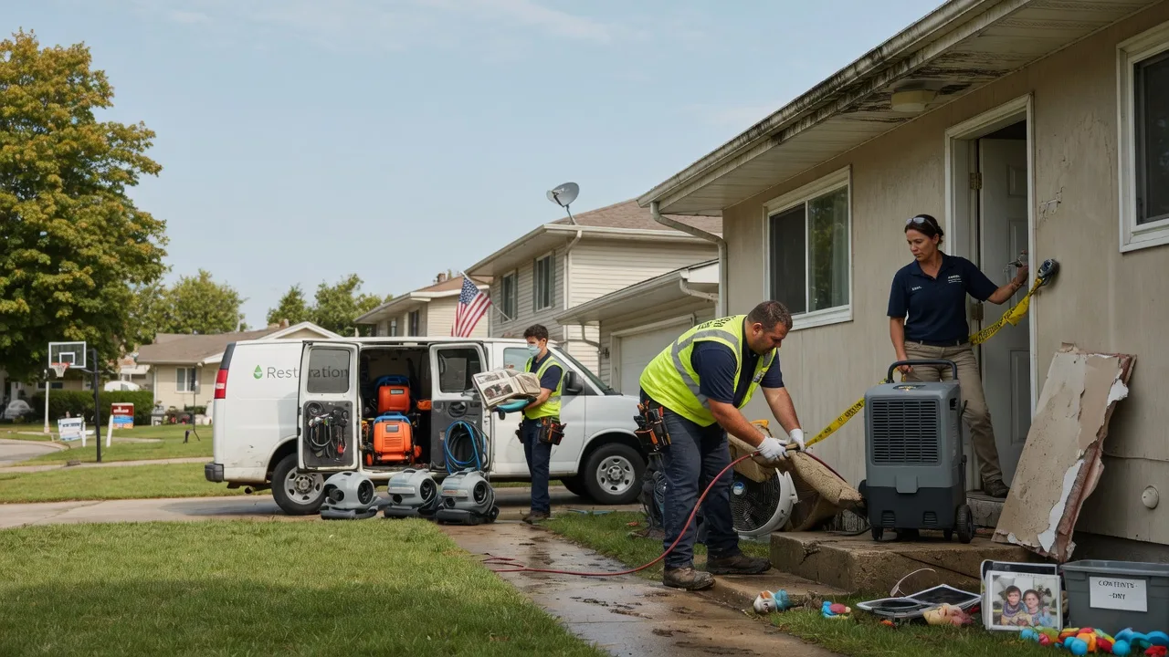 Water Damage Restoration in Binford, ND near me